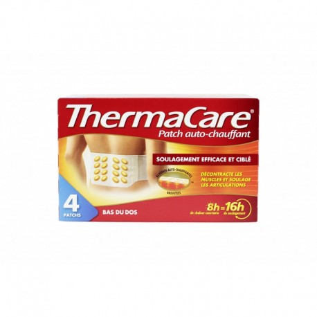 THERMACARE PATCH CHAUFFANT DOS  X4