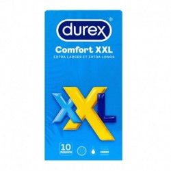 PRESERVATIF DUREX COMFORT XXL X10