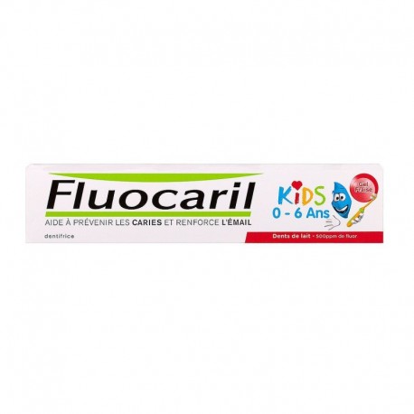 FLUOCARIL KIDS GEL DENTIFRICE FRAISE 0/6 ANS 50ML