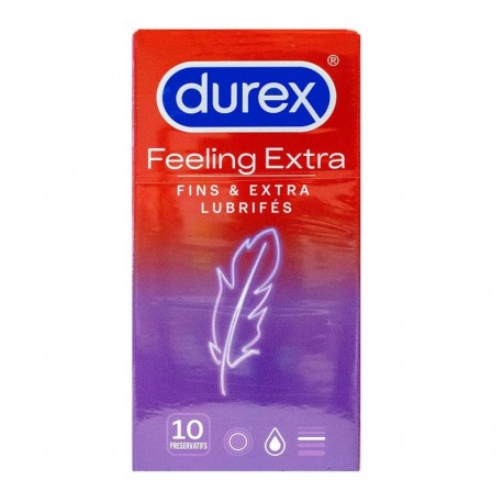 PRÉSERVATIF FEELING DUREX EXTRA X10