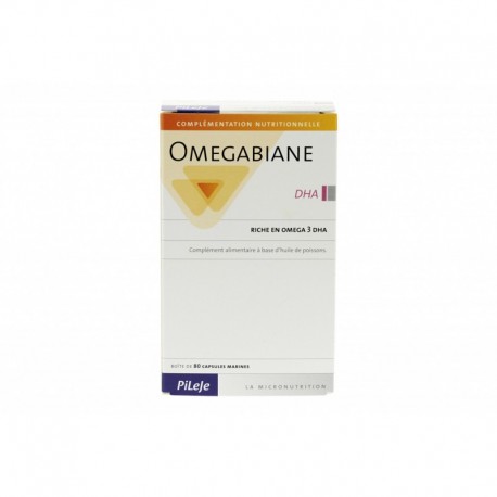 OMÉGABIANE COMPLEMENT ALIMENTAIRE DHA X80 CAPSULES