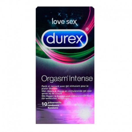 DUREX ORGASM'INTENSE X10