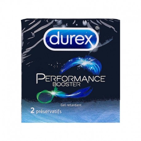 DUREX PERFORMANCE BOOSTER PRESERVATIFS X 2