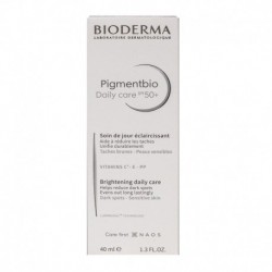 BIODERMA PIGMENTBIO DAILY CARE SPF 50+ 40ML SOIN DE JOUR ECLAIRCISSANT