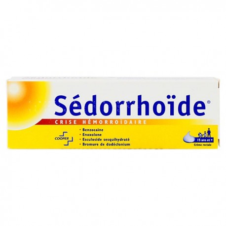 SEDORRHOIDE CRISE HEMORROIDAIRE CREME RECTALE T 30G