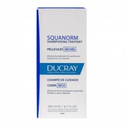 DUCRAY SQUANORM SHAMPOING ANTI PELLICULES SECHES  200ML