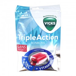 VICKS TRIPLE ACTION SANS SUCRE 72 G
