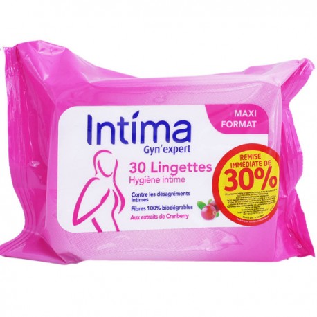 INTIMA GYN'EXP LING CRANBERRY PAQ/30 REMISE