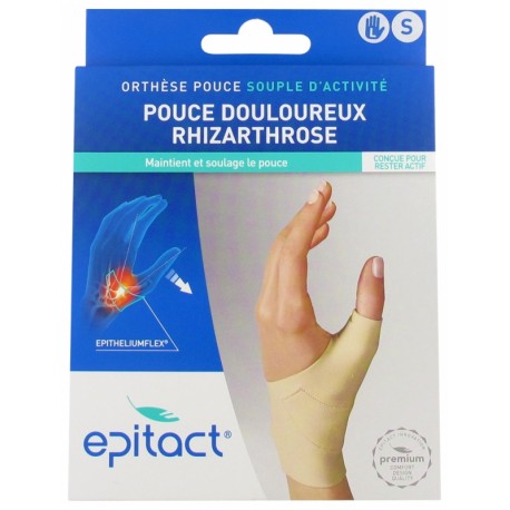 EPITACT ORTHESE PROPRIOCEPTION POUCE JOUR GAUCHE TAILLE S