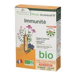 3 CHENES PHYTOAROMICEL IMMUNITE AMPOULES X20