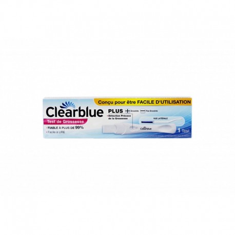 CLEARBLUE PLUS TEST GROSSESSE CLASSIC X1