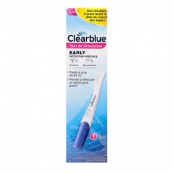 CLEARBLUE EARLY TEST GROSSESSE DETECTION PRECOCE STYLO