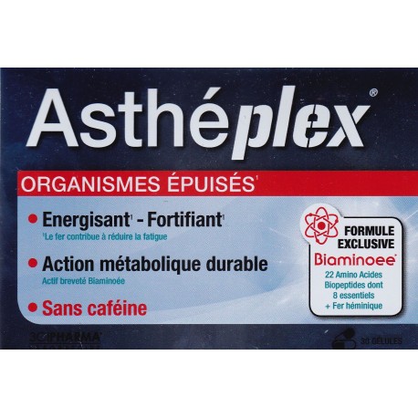 ASTHEPLEX Gél organismes épuisés B/30