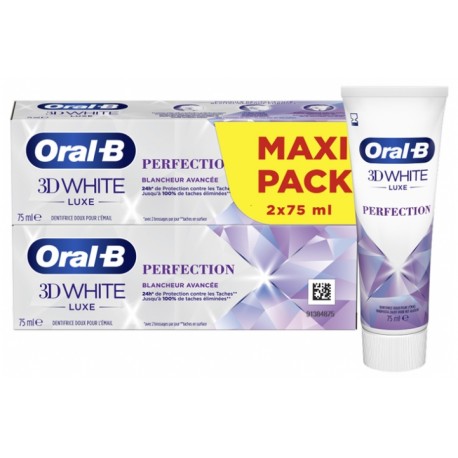 ORAL-B DENT 3D WHITE LUX PERF 75X2
