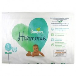 PAMPERS HARMONIE COUCHES T1 X35