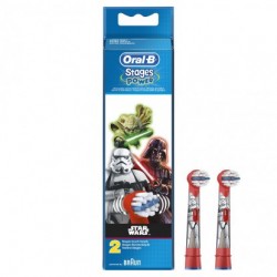 ORAL B STAGES POWER RECHARGE SOFT STAR WARS X2